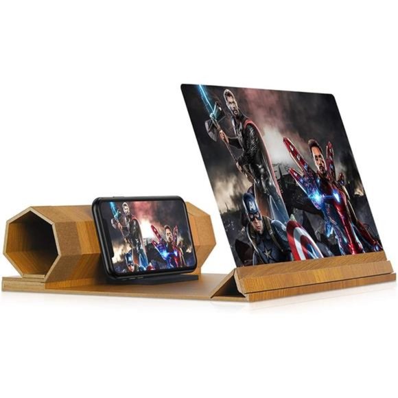 12’’ Screen Magnifier for Smartphone –Mobile Phone 3D Magnifier Projector Screen - Picture 1 of 6